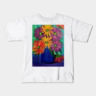 Multiple colorful of lily's flowers Kids T-Shirt